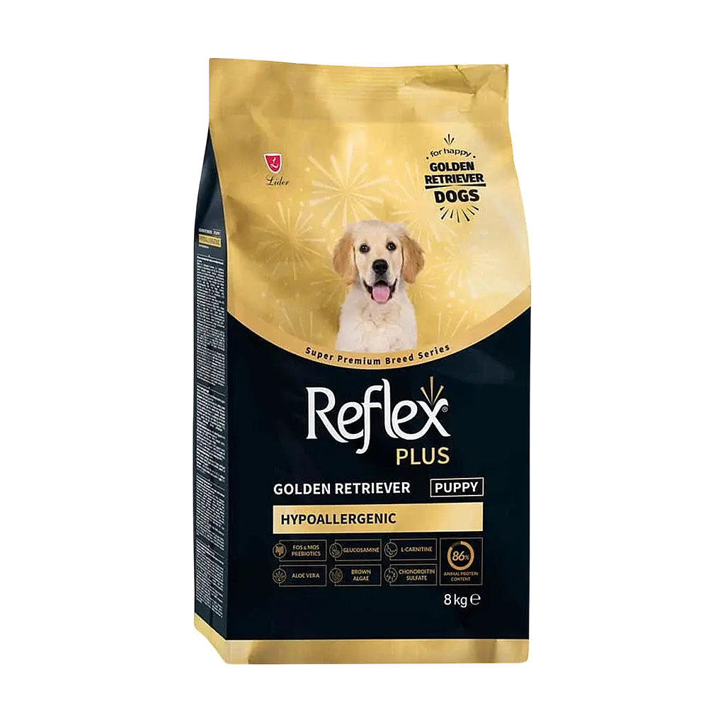 Reflex Plus Hipoalerjenik Golden Retriever Yavru Köpek Maması 8 kg