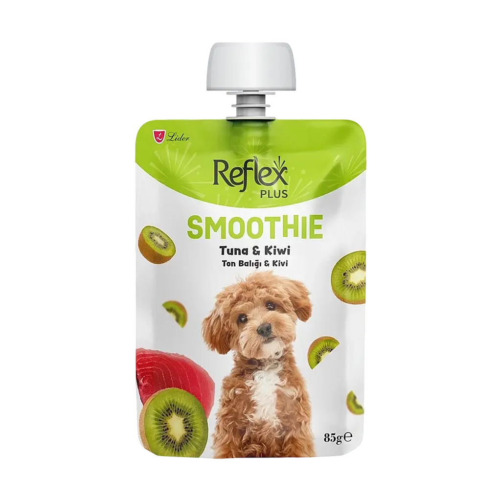 Reflex Plus Smoothie Ton Balığı ve Kivili Köpek Ödül Maması 85 gr