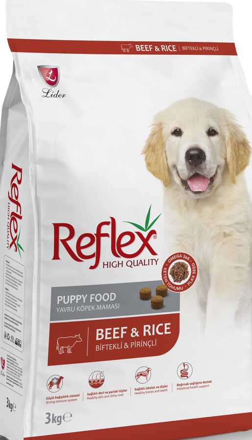Reflex Puppy Biftekli 3 kg