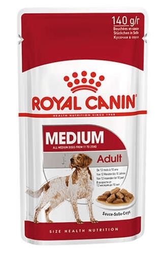 Royal Canin Medium Adult Gravy 140 gr