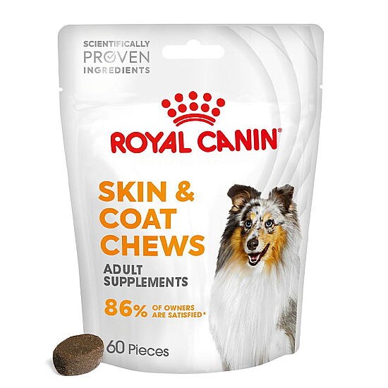 Royal Canin Skin & Coat Chews Deri ve Tüy Sağlığını Destekleyen Yetişkin Köpek Ödül Maması 240Gr