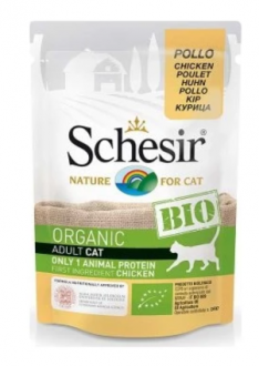 Schesir Bio Range Tavuklu Pouch Yetişkin 85 gr