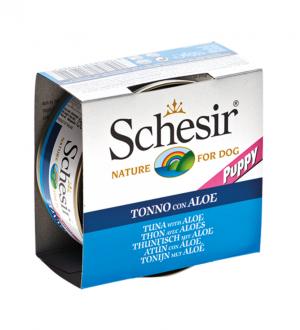 Schesir Puppy Ton Balıklı ve Aloe Veralı 150 gr