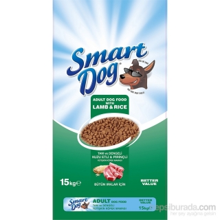 Smart Dog Kuzu Etli Ve Prinçli Kuru Yetişkin 15 kg