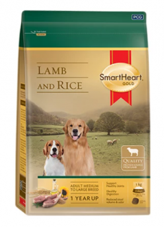 SmartHeart Gold Kuzu Etli Yetişkin 3 kg