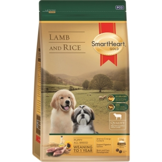 SmartHeart Gold Puppy Kuzu Etli 3 kg