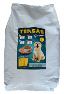 Teksas Gurme Somonlu ve Tavuk Ciğerli 15 kg