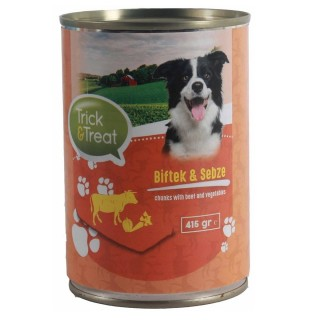 Trick & Treat Biftekli Sebzeli 415 gr