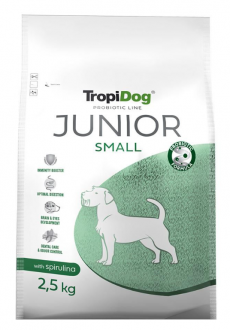 Tropidog Probiotic Line Spirulina Küçük Irk Yavru 2.5 kg