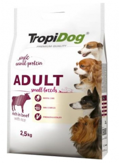 Tropidog Sığır Etli Küçük Irk Yetişkin 2.5 kg