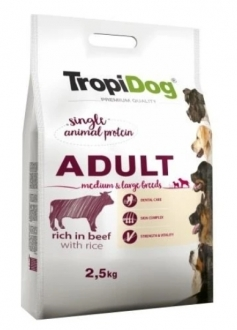 Tropidog Sığır Etli Orta ve Büyük Irk Yetişkin 2.5 kg