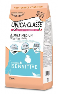 Unica Classe Sensetive Orta Irk Ton Balıklı Yetişkin 12 kg