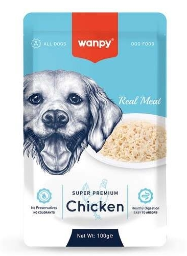 Wanpy Super Premium Pouch Tavuklu 100 gr