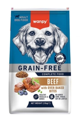 Wanpy Tahılsız Sığır Etli Yetişkin 12 kg