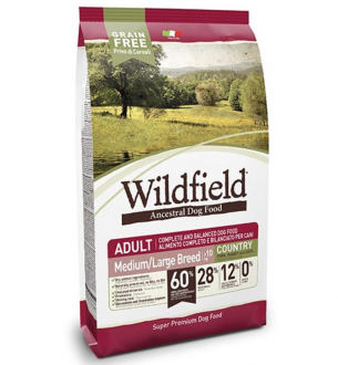 Wildfield Adult Medium Maxi Domuz ve Tavşan Etli Tahılsız 12 kg