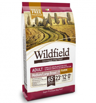 Wildfield Adult Medium Maxi Ördek ve Tavuklu Tahılsız 12 kg