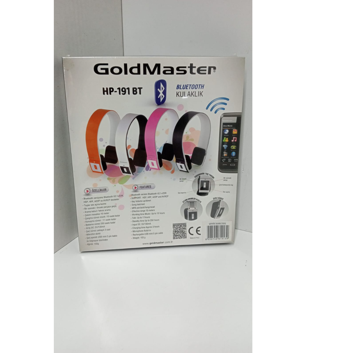 Goldmaster HP-191 BT görsel 2