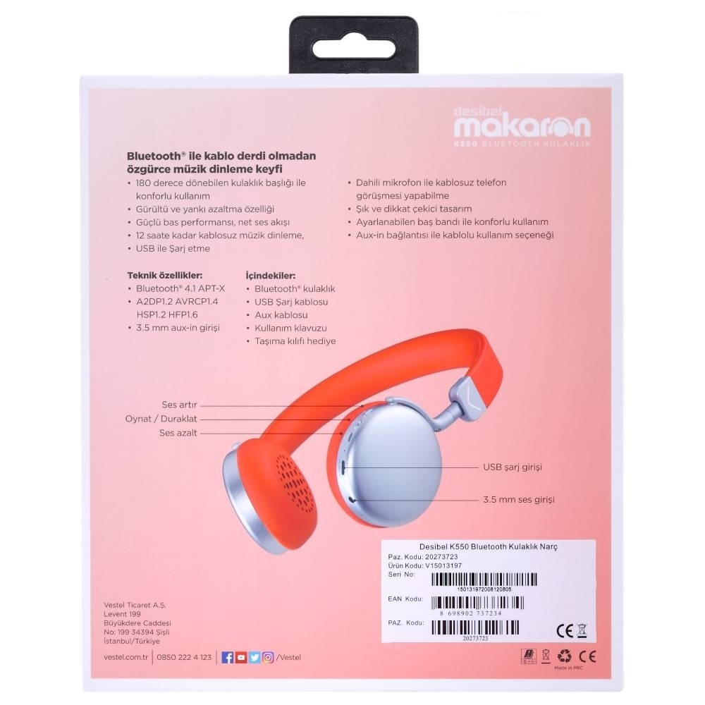 Vestel Desibel K550 görsel 8