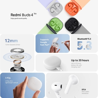 Xiaomi Redmi Buds 4 Lite görsel 3