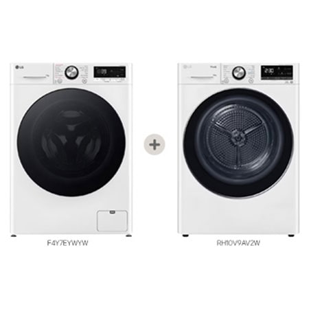 LG 11 KG Wi-Fi Çamaşır Makinesi ve 10 KG Dual Iverter Isı Pompalı Kurutma Makinesi Birlikte Alımlarında İndirim - RH10A.F4Y7