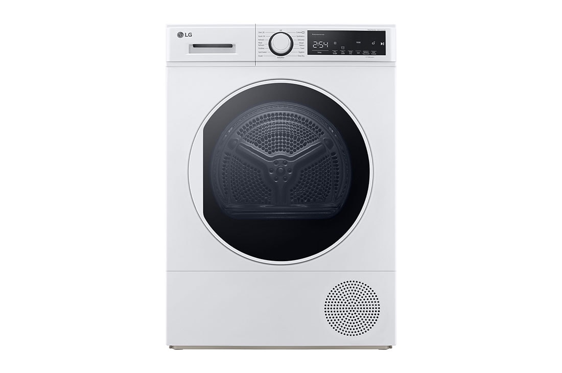 LG Kurutma Makinesi 8 Kg Isı Pompalı Kurutma Sensörü Enerji Sınıfı A++ Beyaz Renk RH80T1AP6R görsel 2