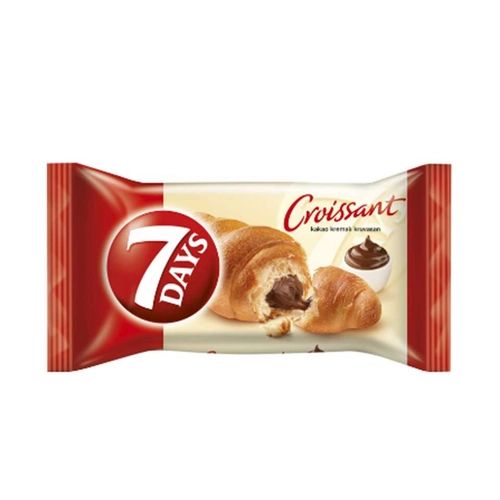 7days Kruvasan Çikolata Dolgulu 60 Gr