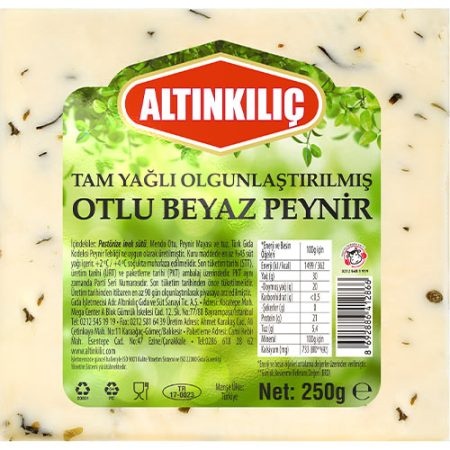 Altınkılıç Klasik Otlu Beyaz Peynir 250 Gr