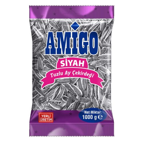 Amigo Tuzlu Siyah Çekirdek 1 Kg
