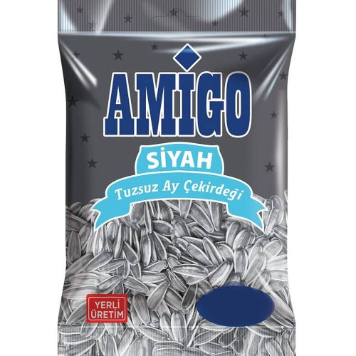 Amigo Tuzsuz Siyah Çekirdek 1 Kg