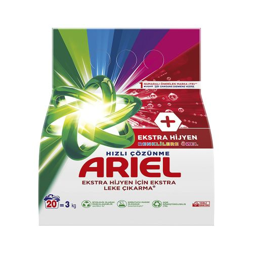 Ariel Oxi Ekstra Hijyen 3 KG 20 Yıkama