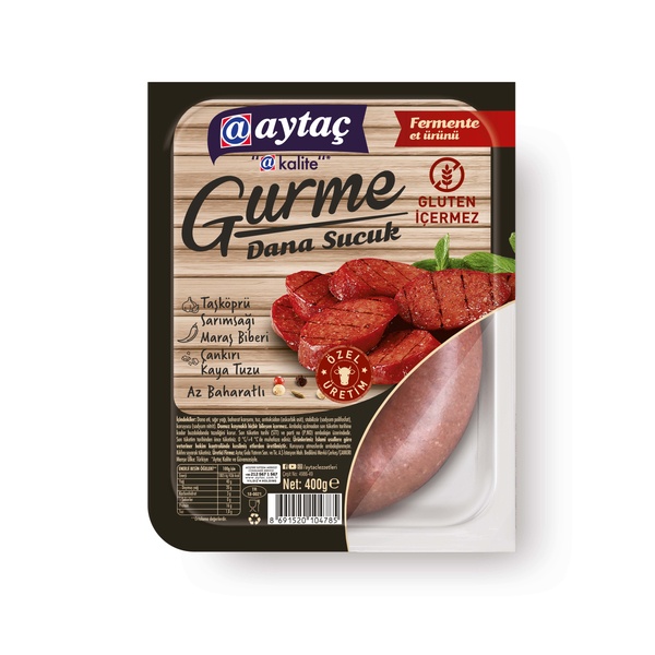 Aytaç Gurme Dana Sucuk 400 Gr