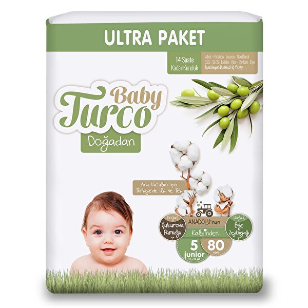 Baby Turco Ultra Junior 5 Numara 80 Adet