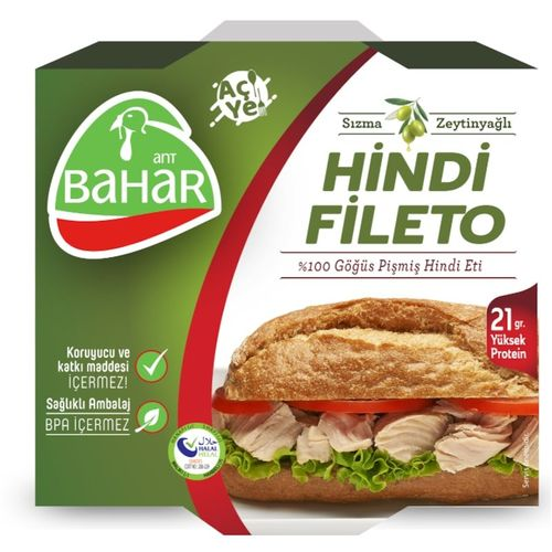Bahar Hindi Pişmiş Fileto 120 Gr