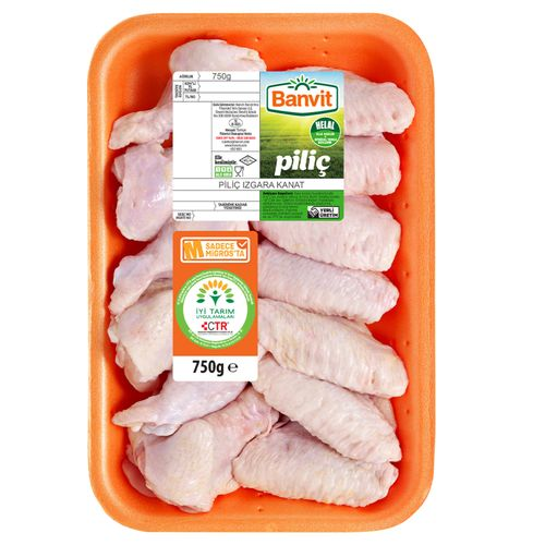 Banvit Piliç Izgara Kanat 750 Gr