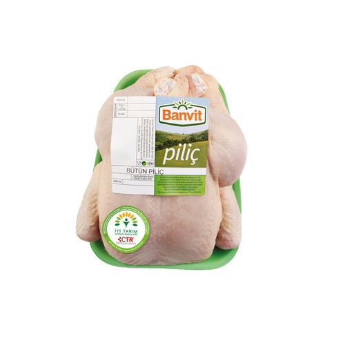 Banvit Tabaklı Bütün Piliç 1 Kg