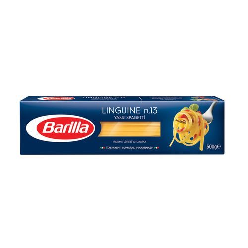 Barilla Linguine Yassı Spagetti Makarna 500 Gr