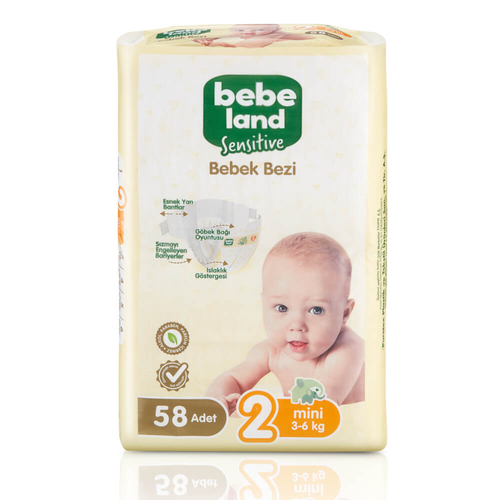 Bebeland Bebek Bezi Mini 58 Adet