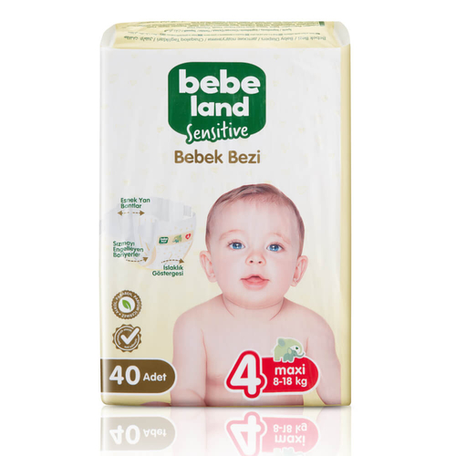 Bebeland Kanallı Maxi 40 Adet