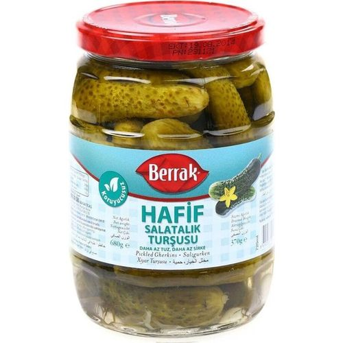 Berrak Hafif Salatalık Turşusu 680 Gr