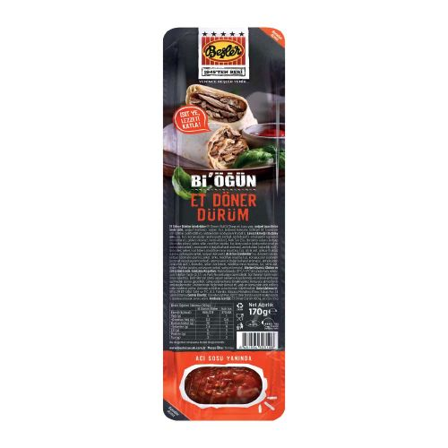 Beşler Tavuk Döner Dürüm 170 Gr