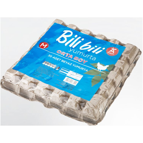Bili Bili Yumurta 30 Adet 53-62 Gr