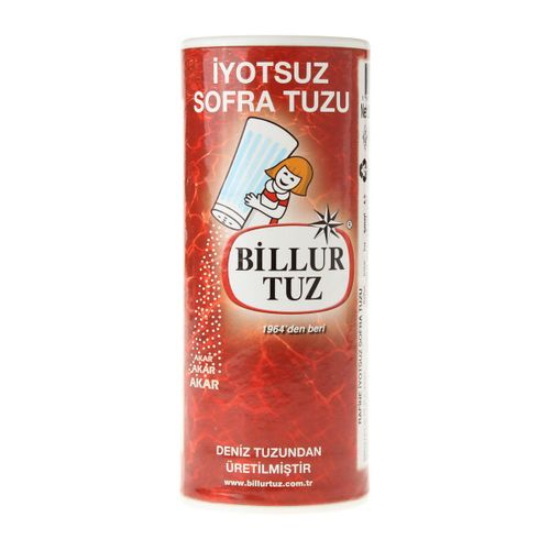Billur İyotsuz Sofralık Tuz 250 Gr