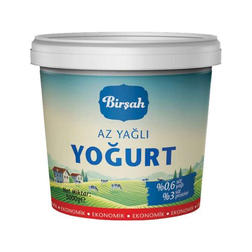 Birşah Az Yağlı Yoğurt 5 Kg