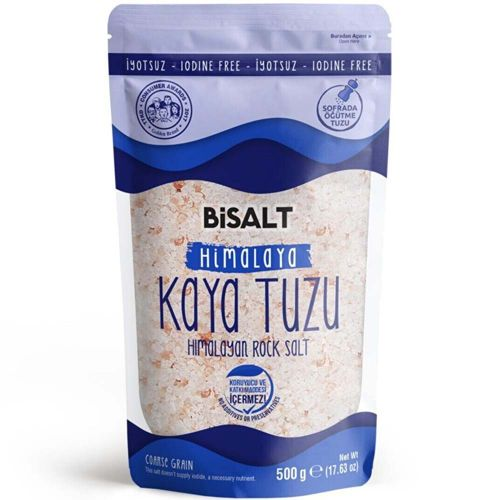 Bisalt Himalaya Kaya Tuzu İri 500 Gr
