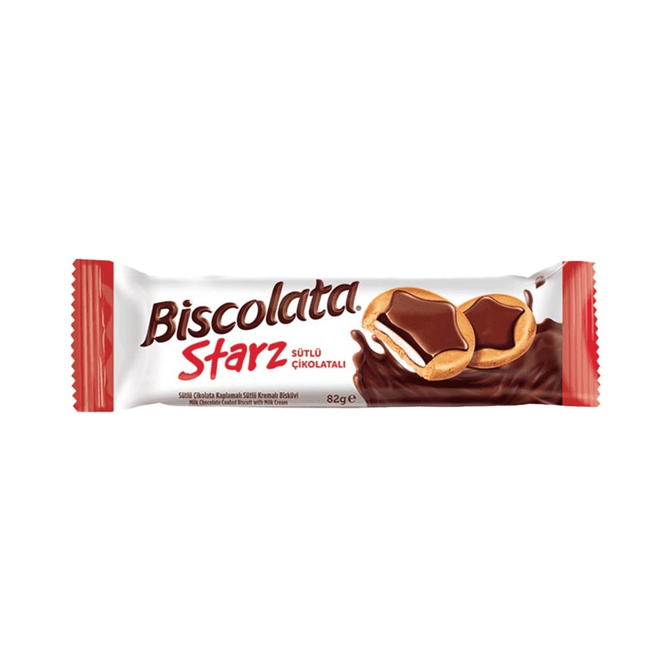 Biscolata Starz Süt Kremalı Bisküvi 82 Gr