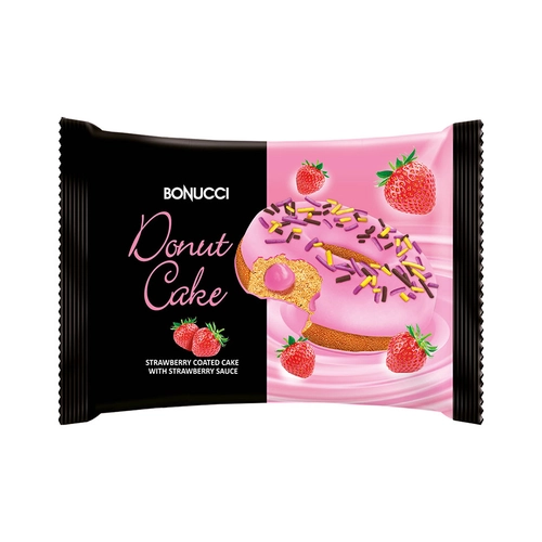Bonucci Çilek Kaplamalı Kek 40 Gr