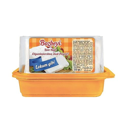 Bozbeyi Beyaz Peynir Klasik Lokum 350 Gr