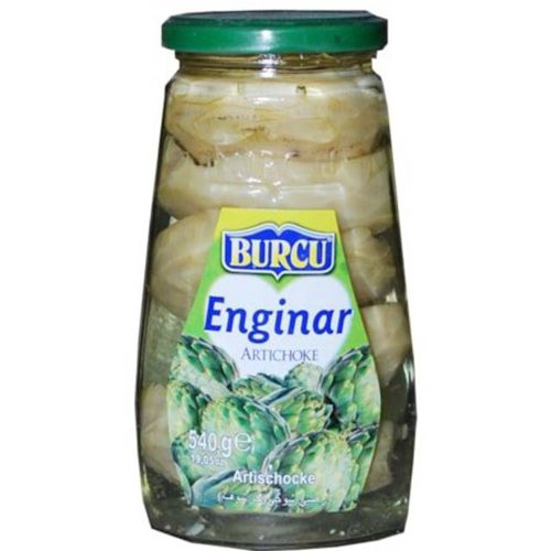 Burcu Konserve Cam Enginar 540 Gr