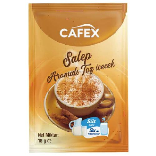 Cafex Toz İçecek Salep 17 GR