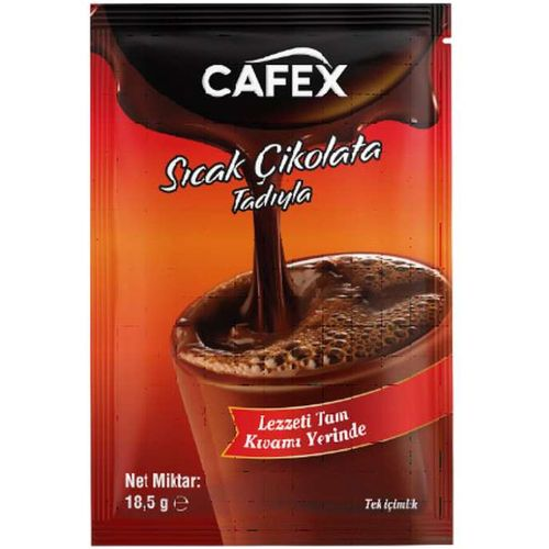 Cafex Toz İçecek Sıcak Çikolata 18 GR